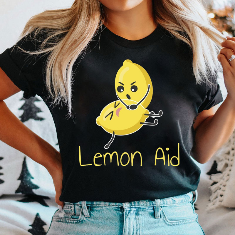 Lemon Aid Funny Nurse T-shirt