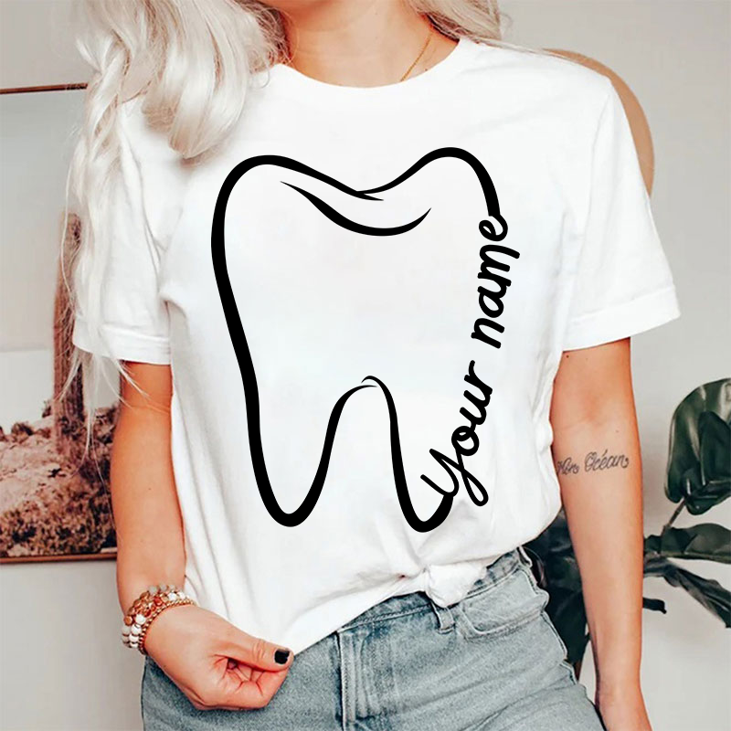 Personalized A Precious Tooth Dental T-Shirt