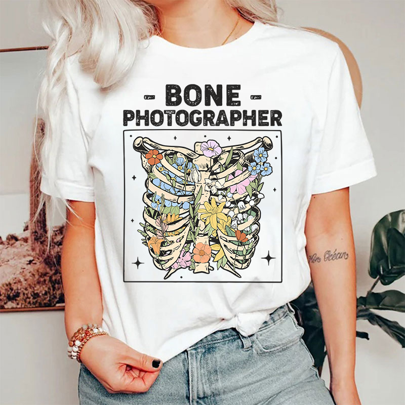 Bone Photographer T-Shirt
