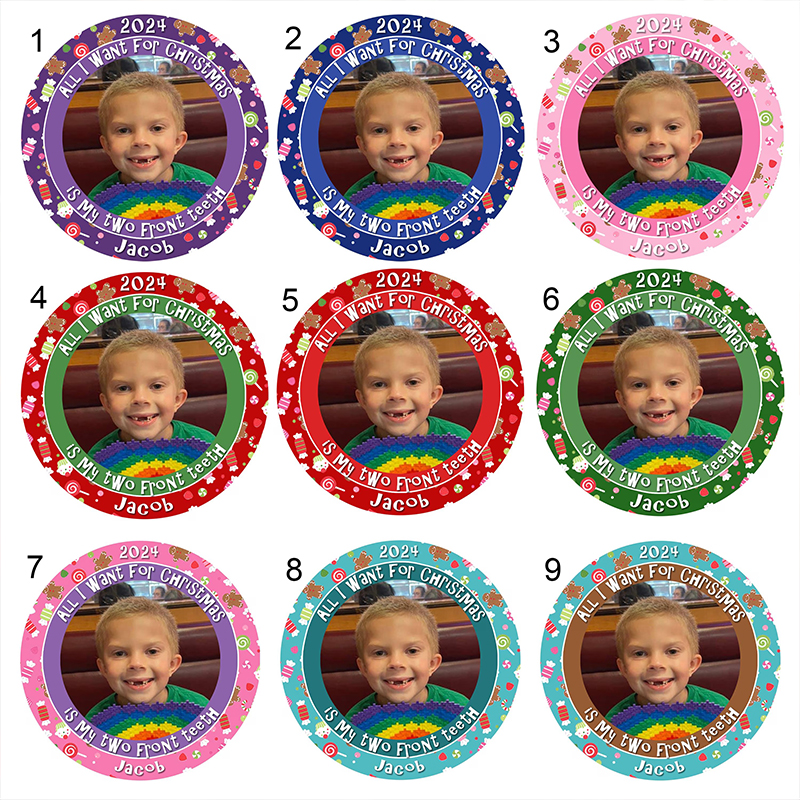 Personalized All I Want For Christmas Is My Too Front Teeth Christmas Ornament