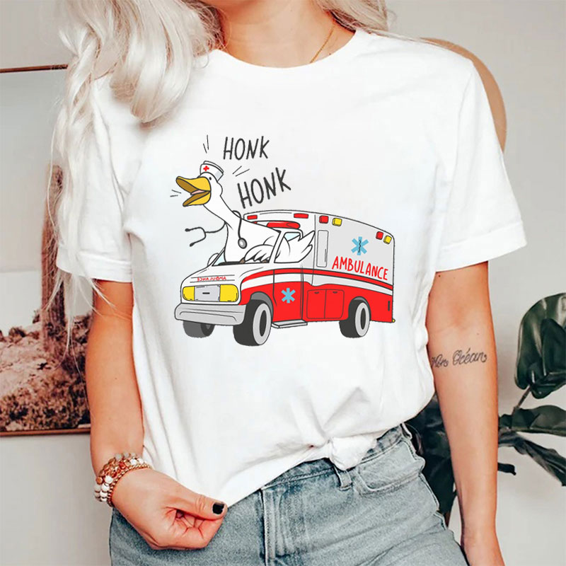 Silly Goose Honk Honk Nurse T-Shirt