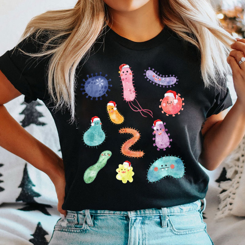 Festive Microbiology T-Shirt