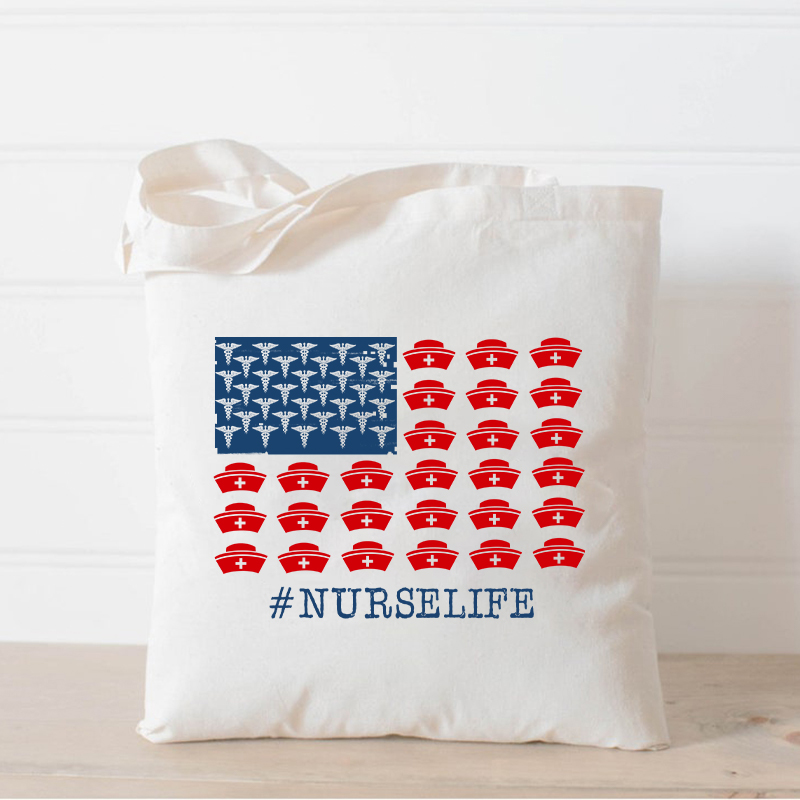 This Is The Life Of A Nurse Tote Bag
