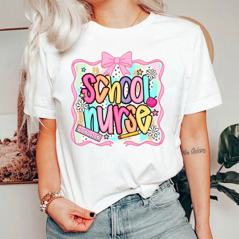 School Nurse Back To School Nurse T-Shirt