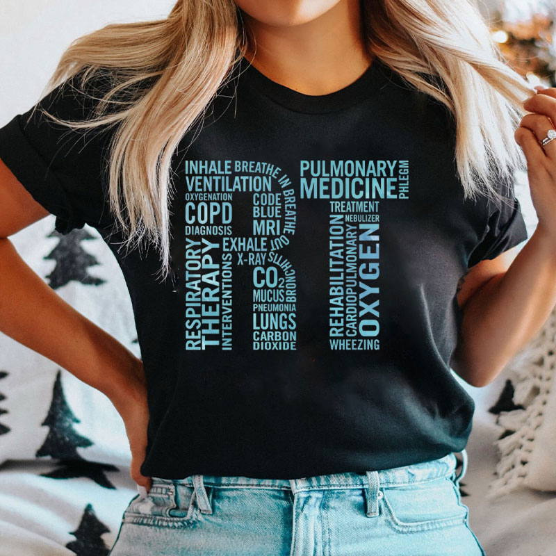 Respiratory Therapist Pulmonary Nurse T-Shirt