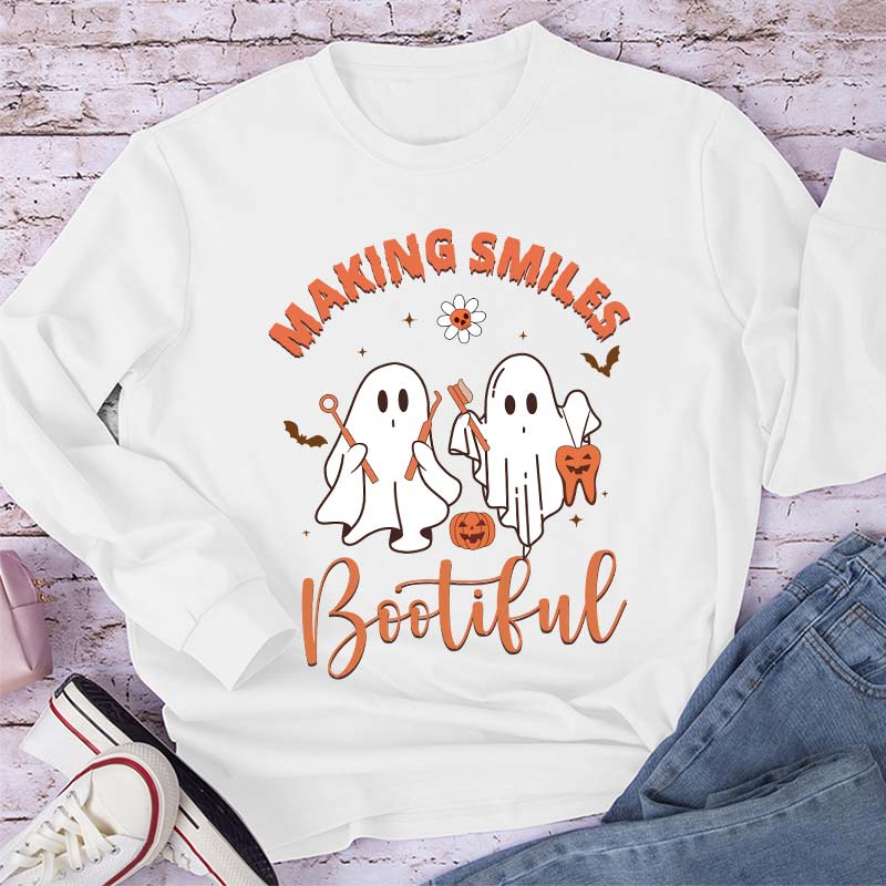 Making Smiles Bootiful Dental Long Sleeve T-Shirt