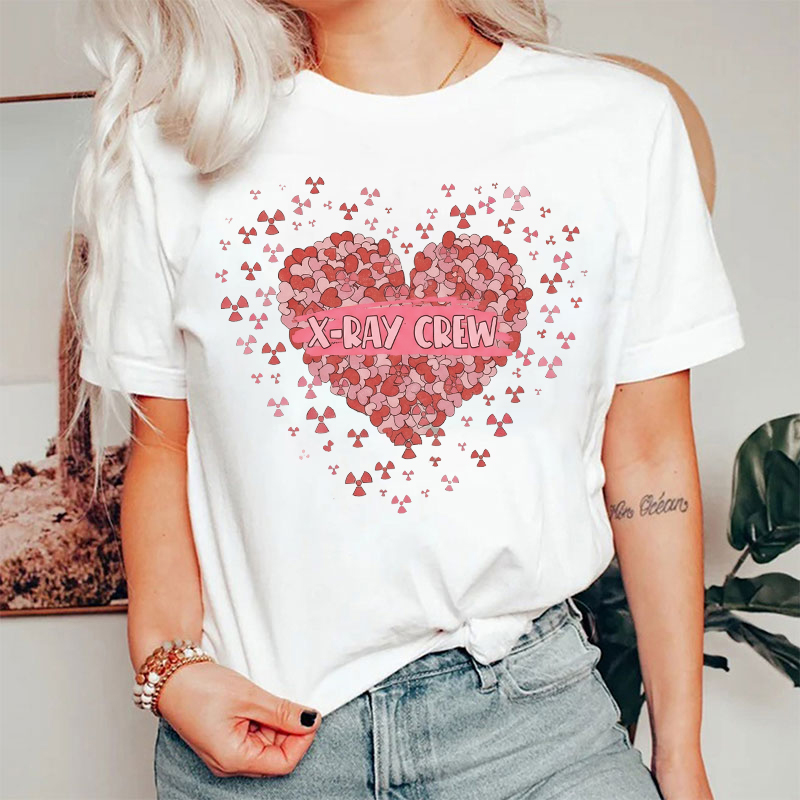 Radiology Valentine Love Crew T-shirt