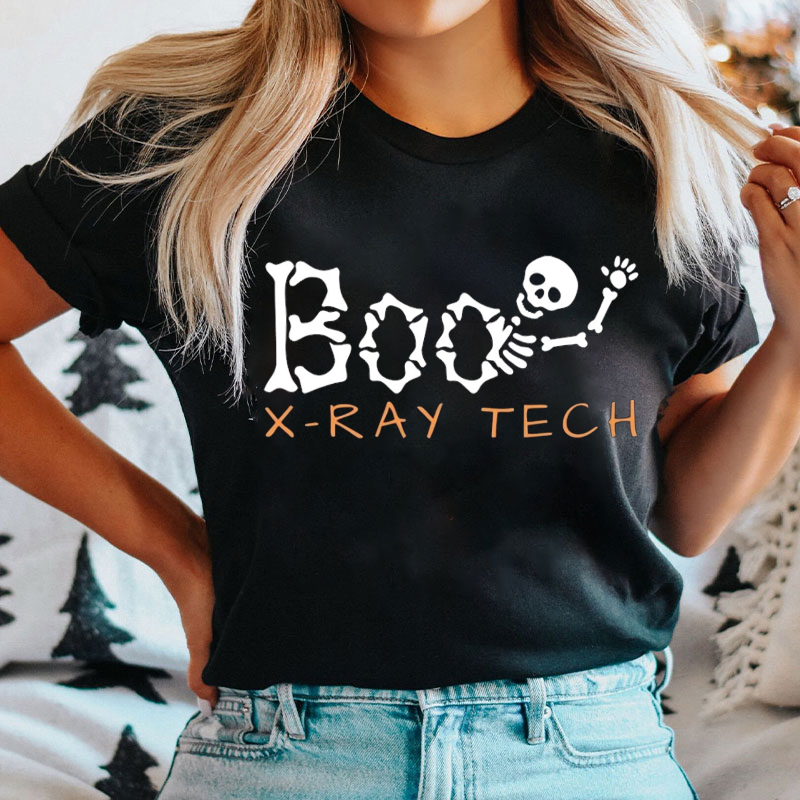 Boo X-Ray Tech Skeleton T-shirt