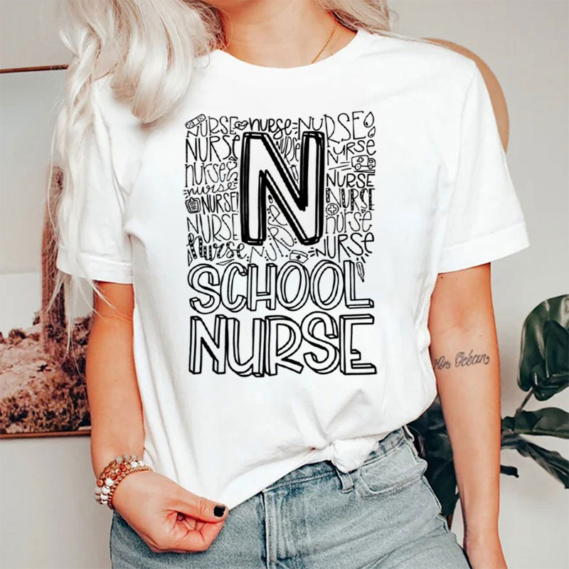 Funny Word Nursing School Nurse T-Shirt