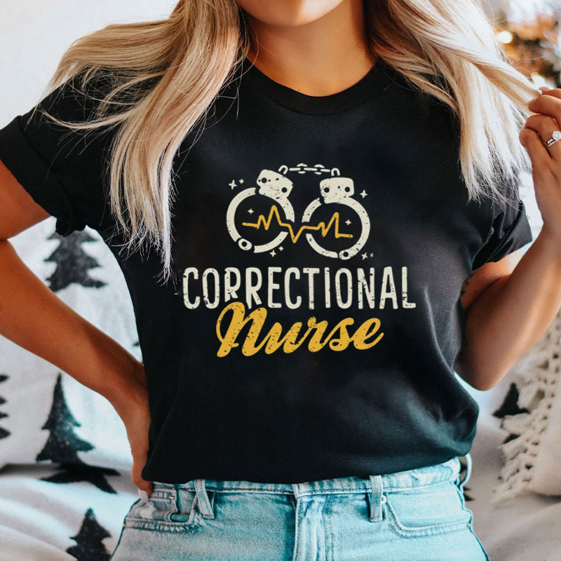 Correctional Nurse Forensic Jail Nurse T-Shirt