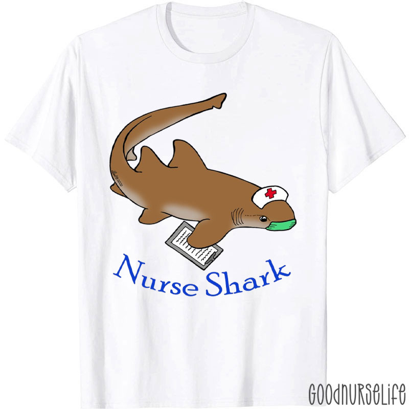 Funny Cute Nurse Shark Nurse T-Shirt