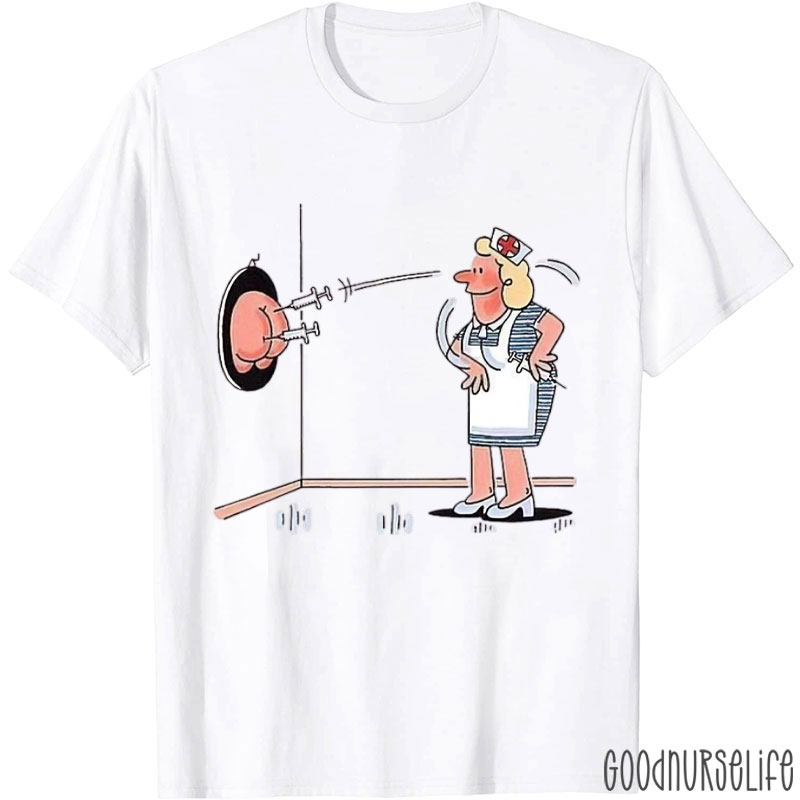 Syringe Medicine Nurse T-Shirt
