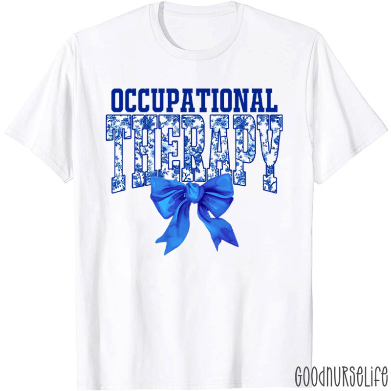Occupational Therapy Bow Tie T-Shirt