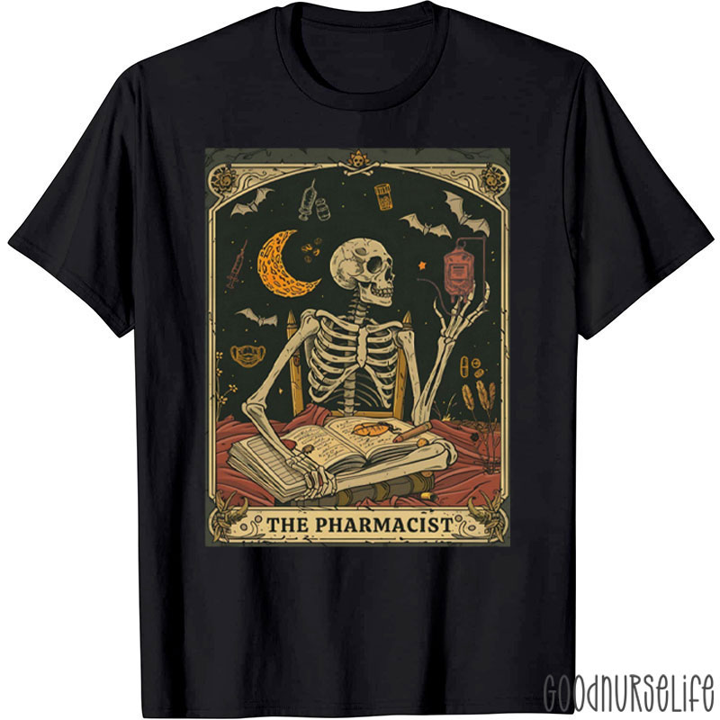 The Pharmacist Tarot Card Nurse T-Shirt