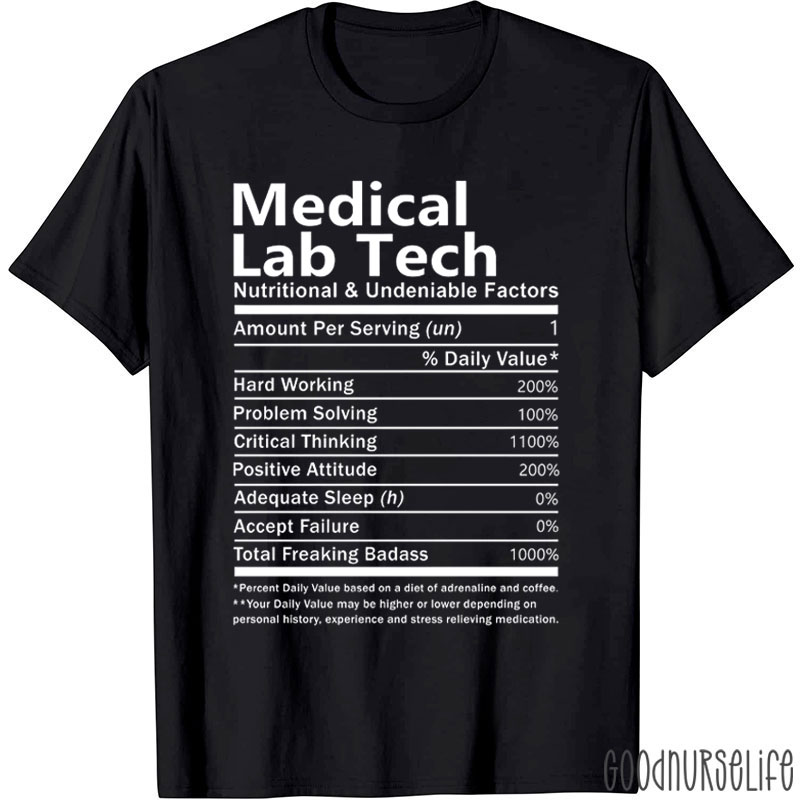 Medical Lab Tech Nurse T-Shirt