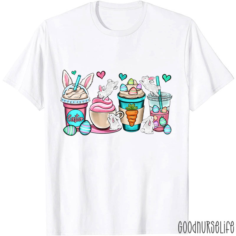 Easter Themed Cute Bunny Nurse T-Shirt