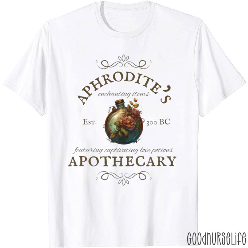 Aphrodite's Apothecary Nurse T-Shirt