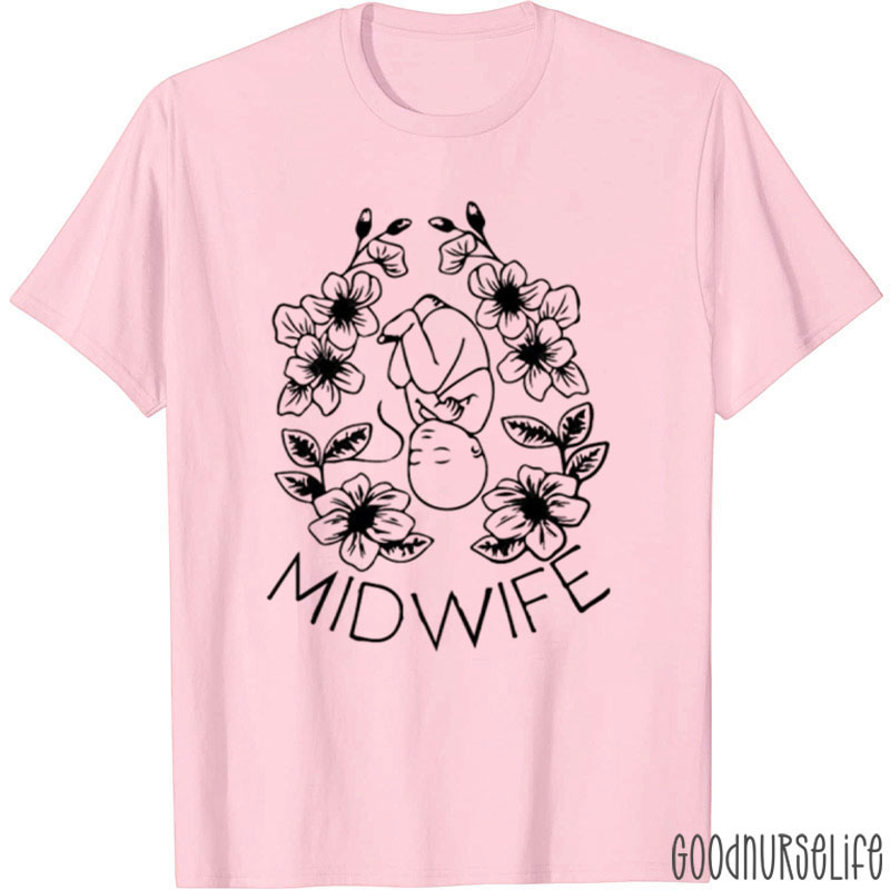 Midwife Labor And Delivery OB Nurse T-Shirt