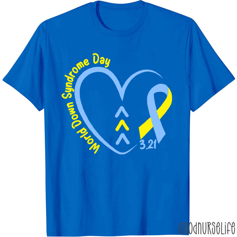 World Down Syndrome Day Nurse T-Shirt