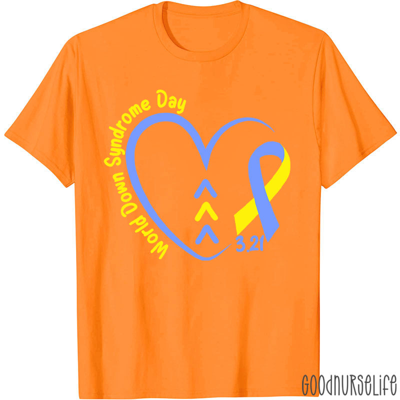 World Down Syndrome Day Nurse T-Shirt