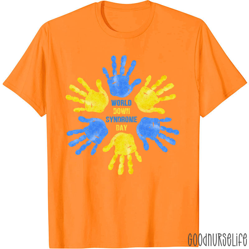 World Down Syndrome Day Awareness Nurse T-Shirt