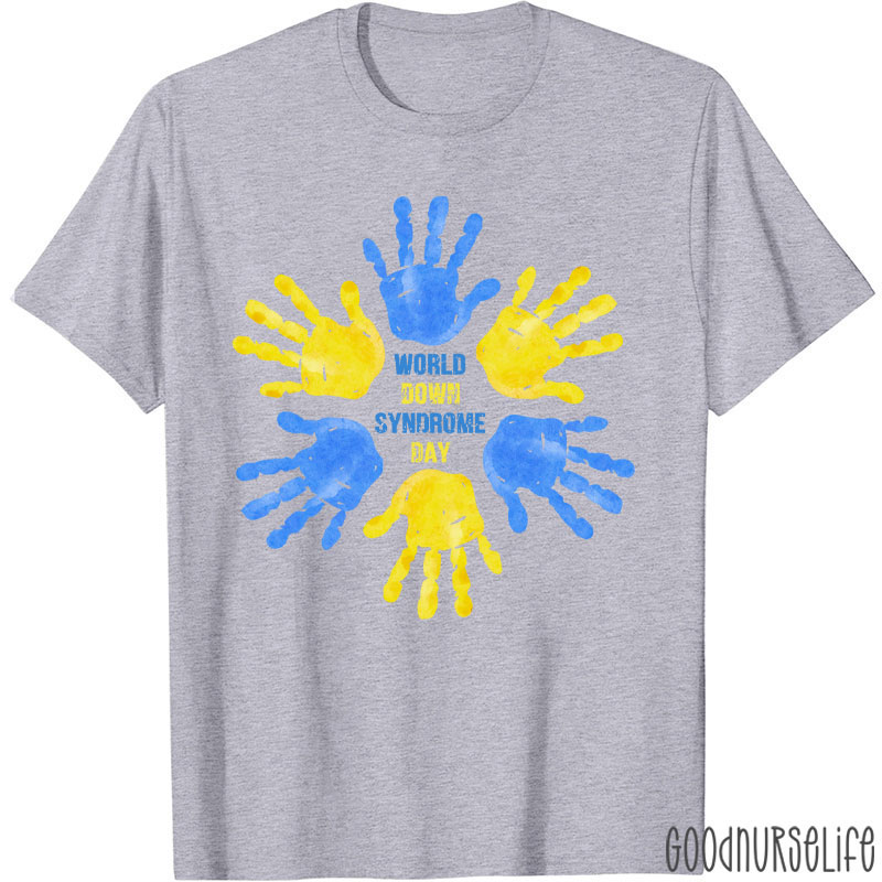 World Down Syndrome Day Awareness Nurse T-Shirt