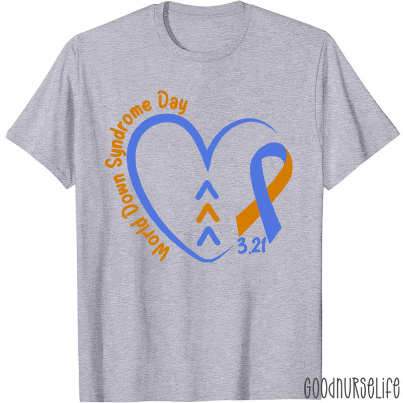 World Down Syndrome Day Nurse T-Shirt