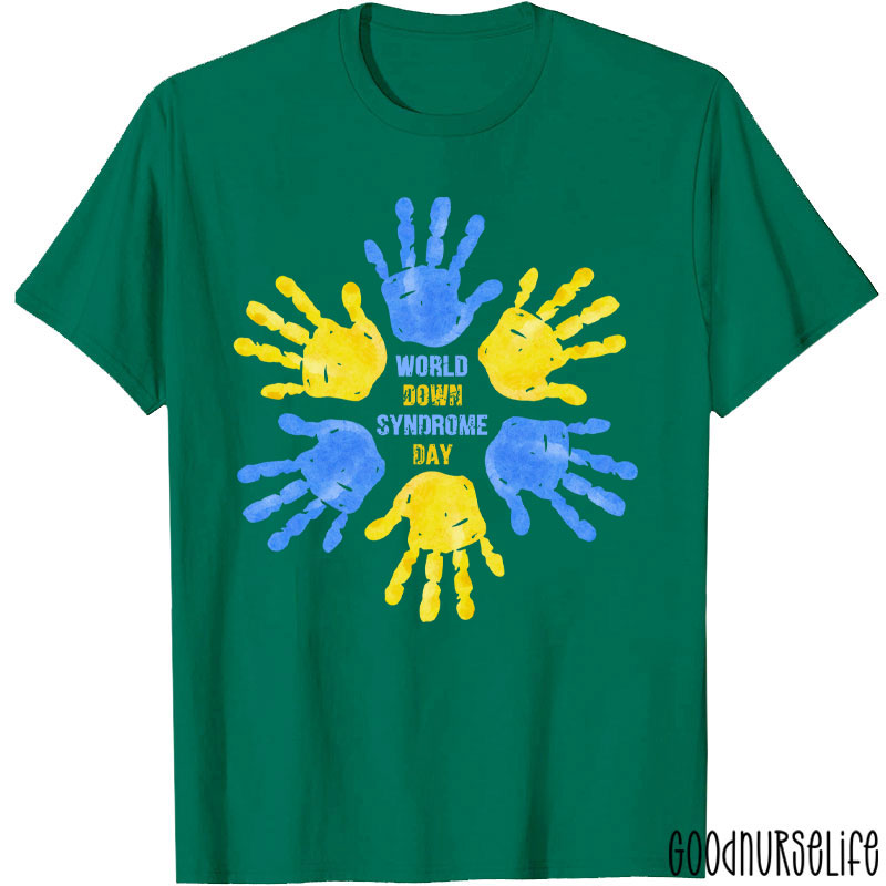 World Down Syndrome Day Awareness Nurse T-Shirt