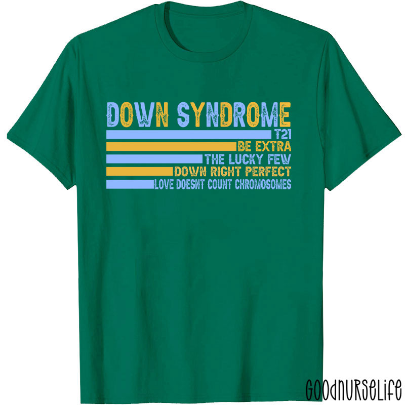 Down Syndrome Nurse T-Shirt