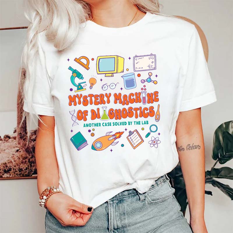 Mystery Machine Of Diagnostics Nurse T-Shirt