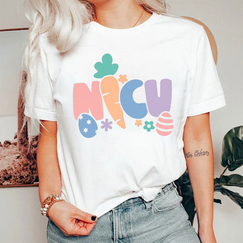 Easter Egg NICU Nurse T-Shirt