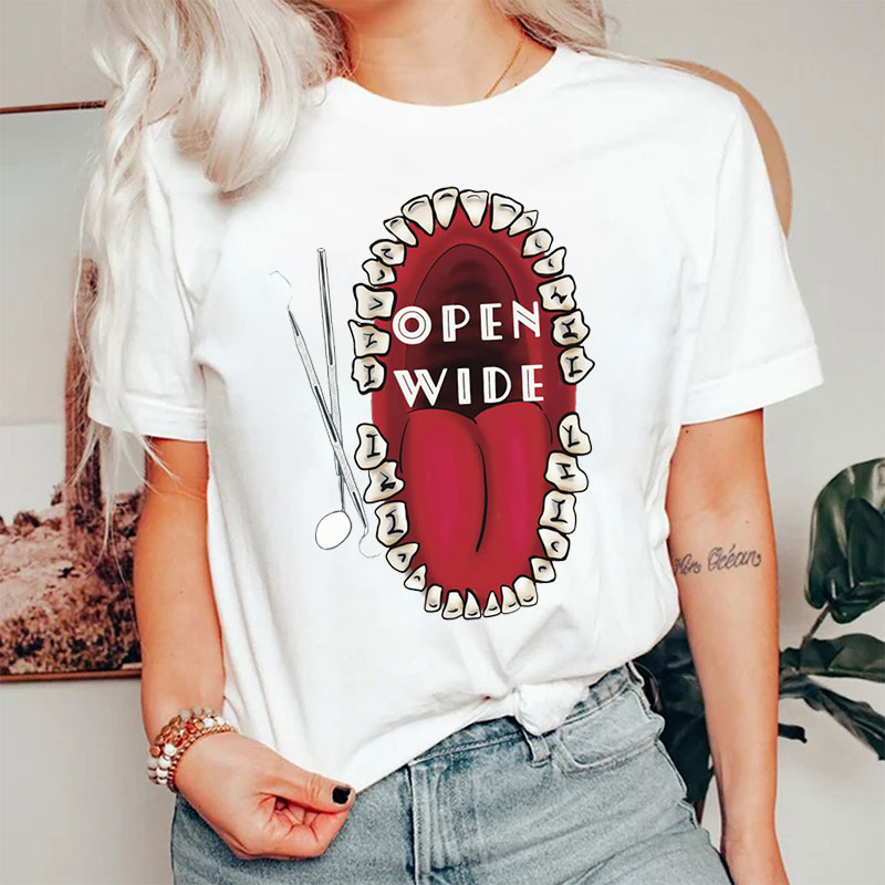 Open Wide Dental T-Shirt