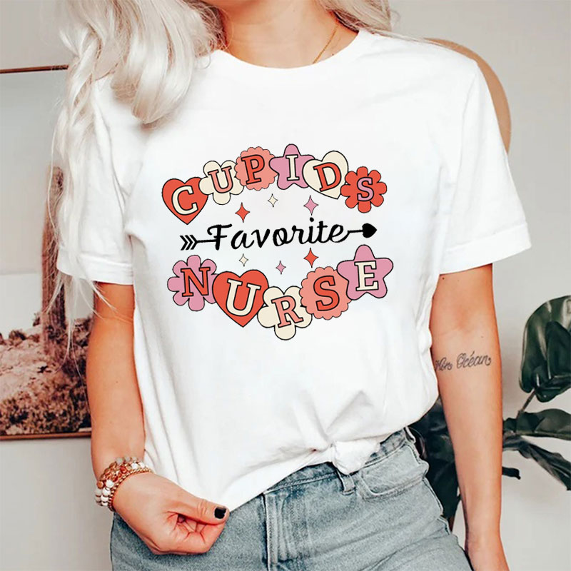 Cupid's Favorite Nurse T-Shirt