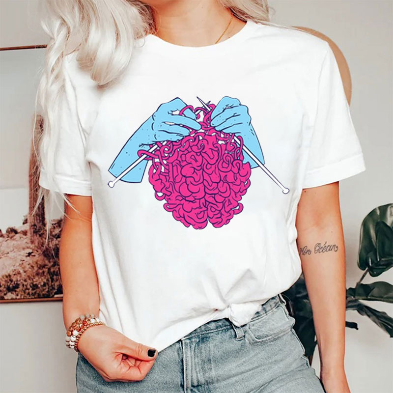 Weaving The Brain Nurse T-Shirt