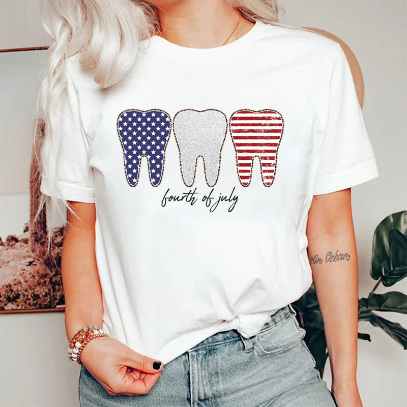 4th Of July Dental Squad T-Shirt