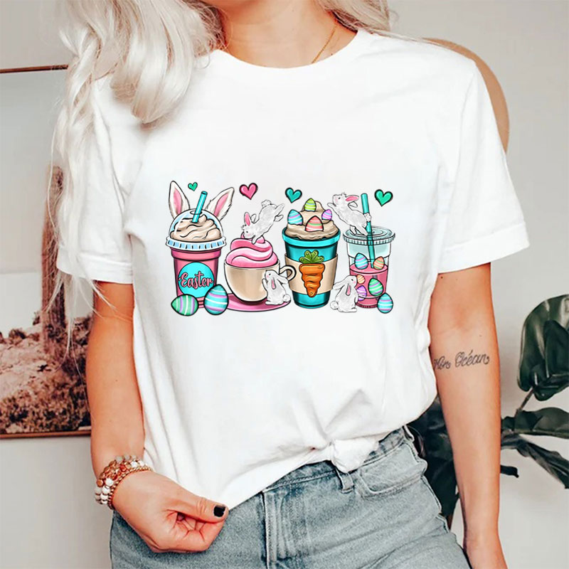 Easter Themed Cute Bunny Nurse T-Shirt