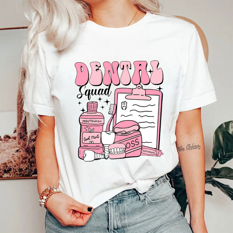 Valentine's Day Dental Squad T-Shirt