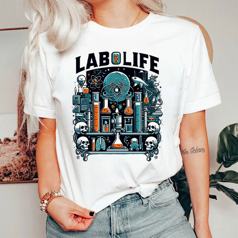 Lab Life Lab Week Funny Nurse T-Shirt
