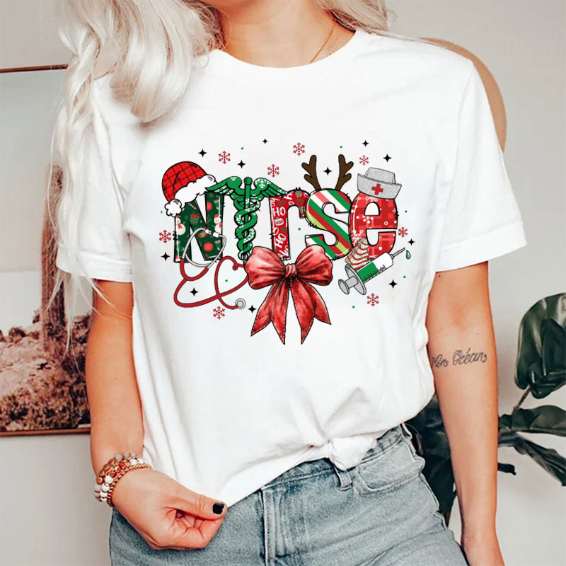 Retro Coquette Nurse T-shirt