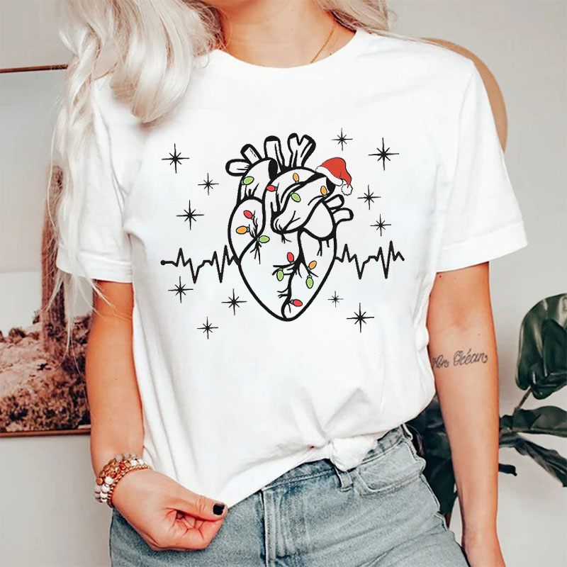 Christmas Cardiology Nurse T-shirt