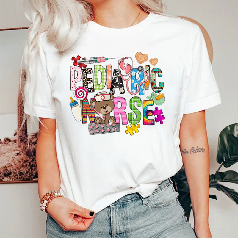 Pediatric Nurse Toy Story Nurse T-Shirt