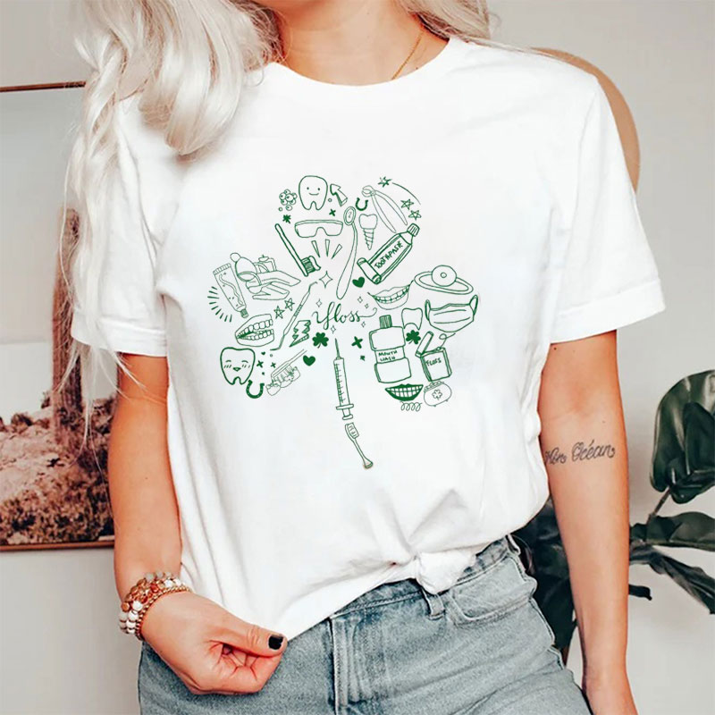 Dental Clover Nurse T-Shirt