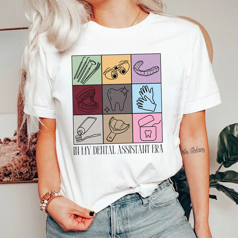 In My Dental Assistant Era Tooth T-Shirt