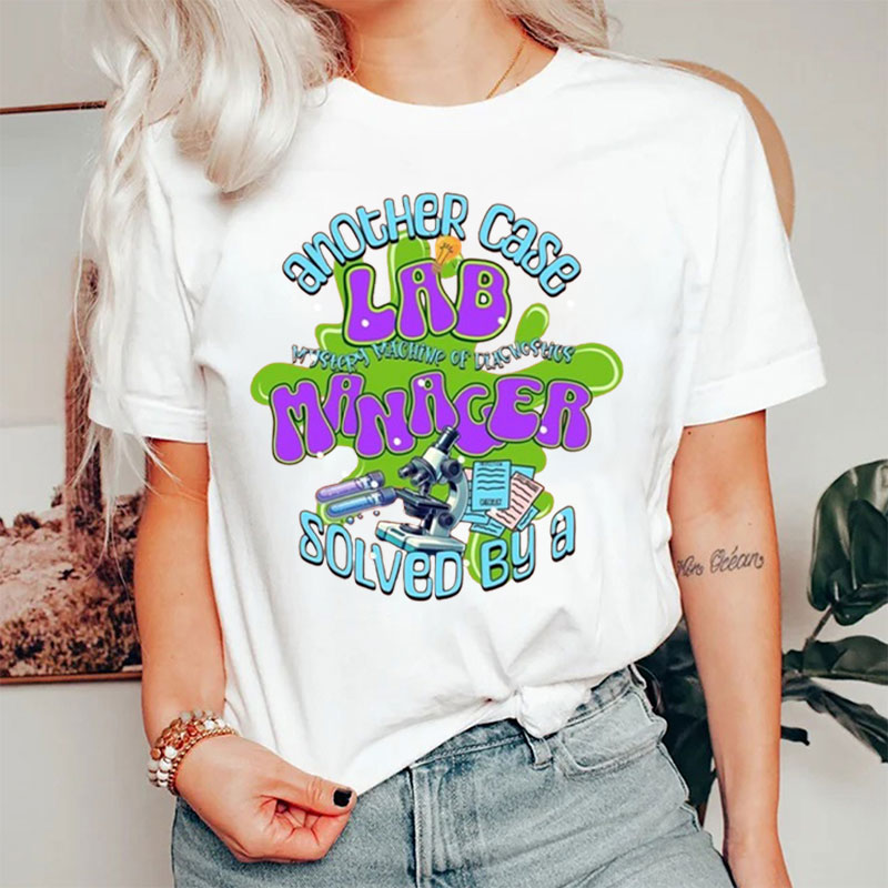 Immunology Chemistry Medical Lab Manager Nurse T-Shirt