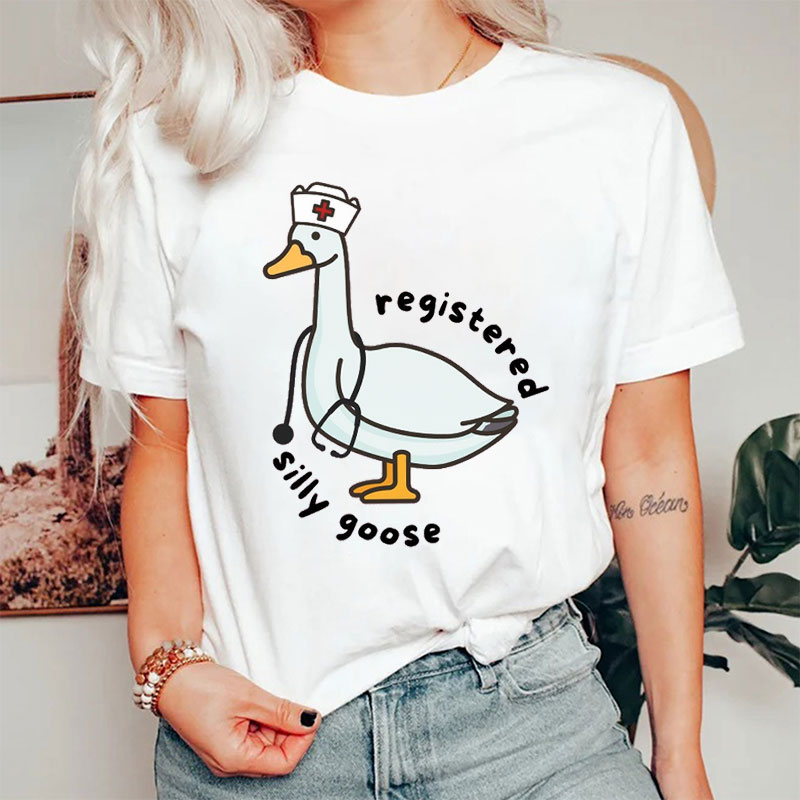 Registered Silly Goose Nurse T-shirt
