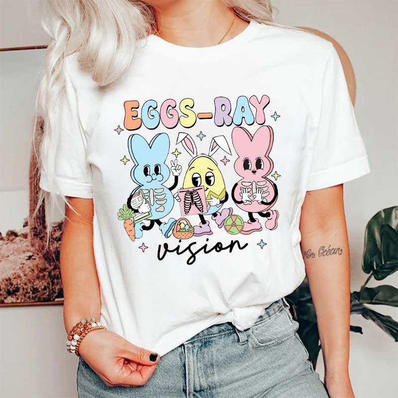 Eggs-ray Vison Easter Nurse T-Shirt