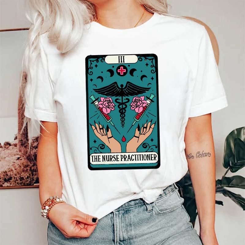 The Nurse Practitioner Tarot Card Nurse T-Shirt