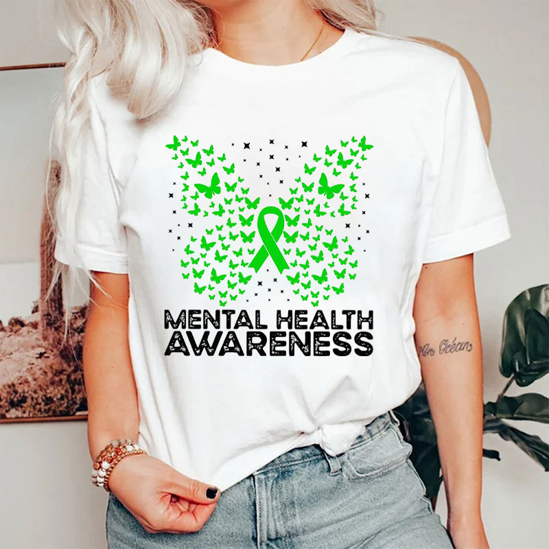 Mental Health Awareness Nurse T-Shirt
