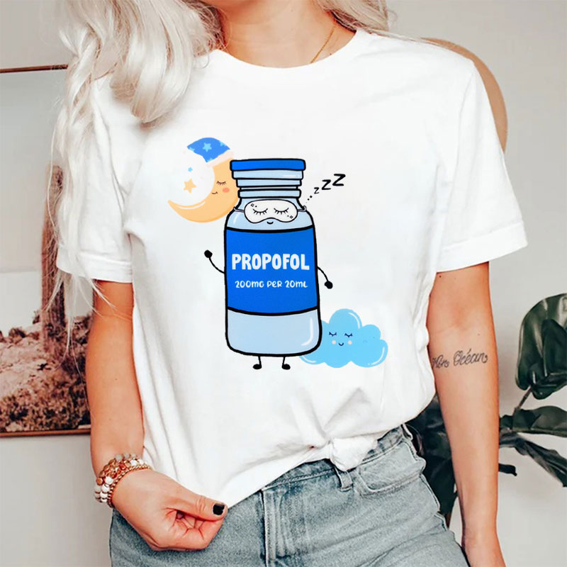 Night Propofol Nurse T-Shirt