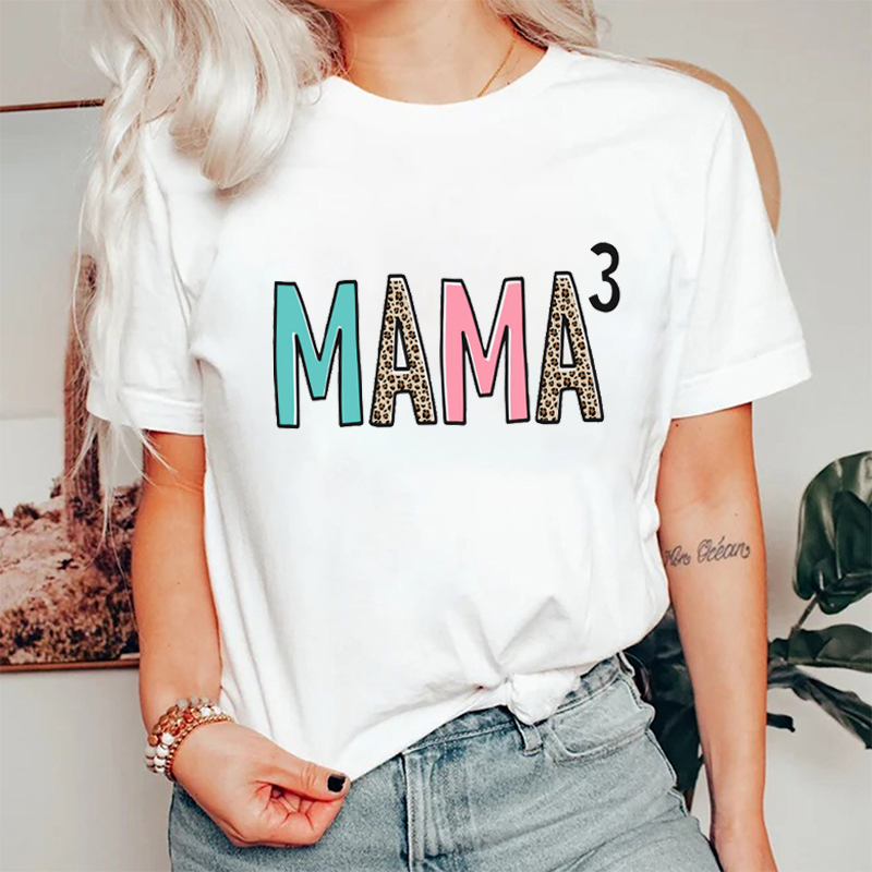 Personalized Mom Of Three Nurse T-Shirt